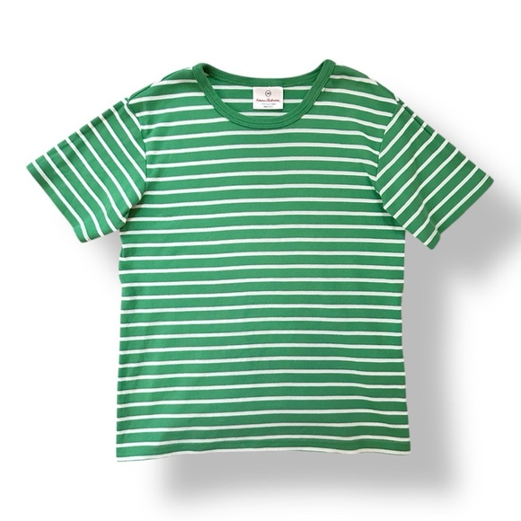 Hanna Andersson | Striped Short Sleeve Tee (10) 💚 - Picture 1 of 3